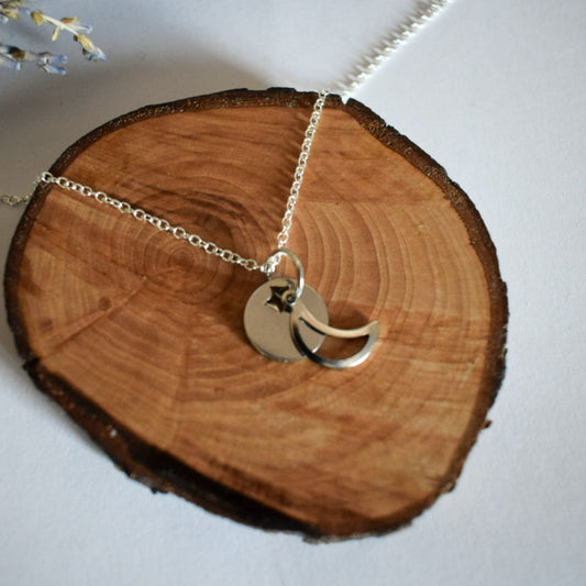 Moon Circle Pendant