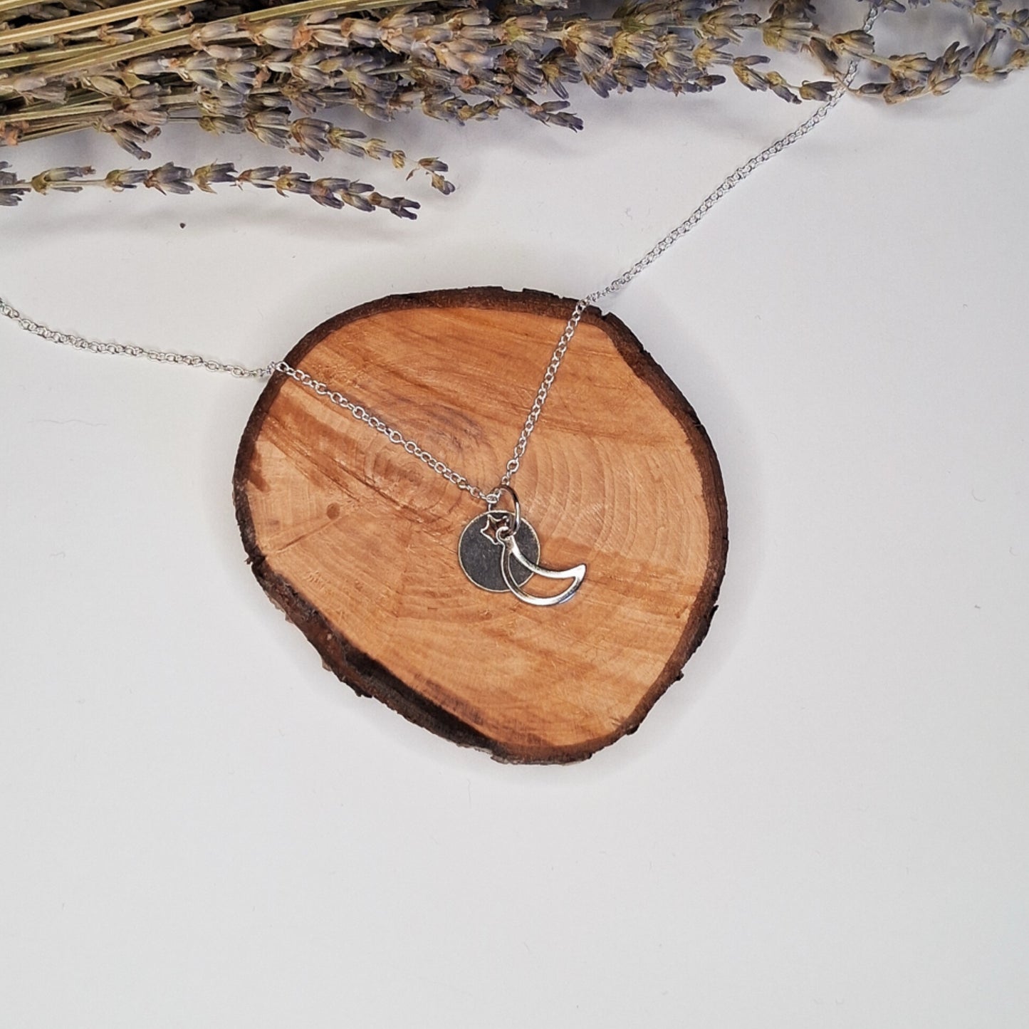 Moon Circle Pendant
