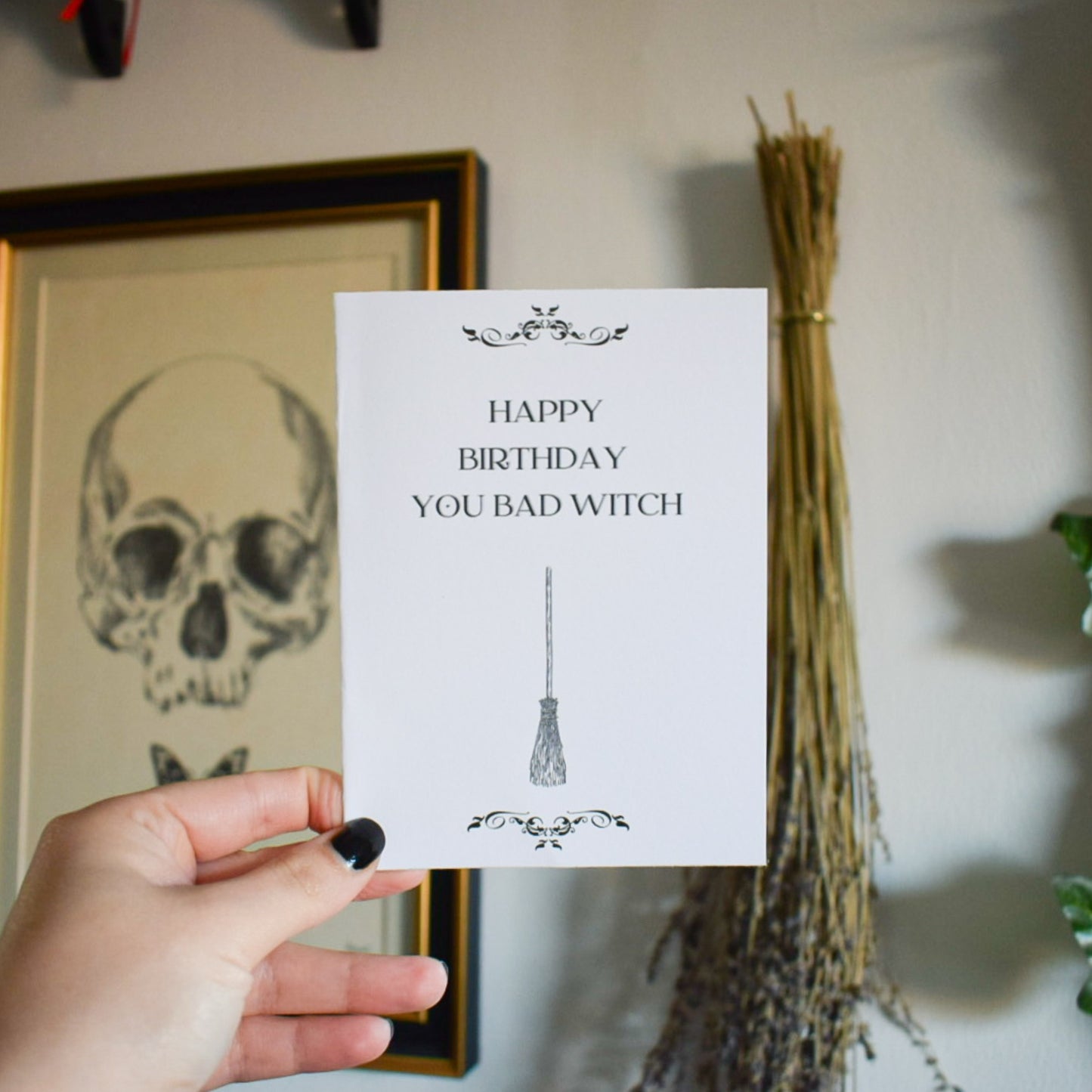Bad Witch Birthday Card