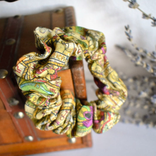 Tarot Print Scrunchie