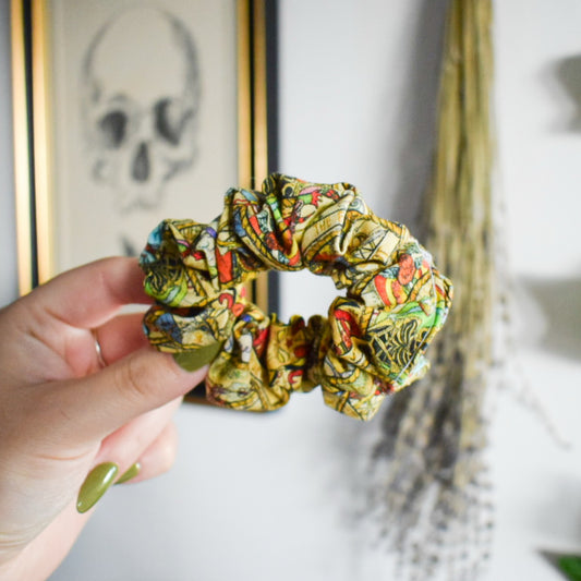 Tarot Print Scrunchie
