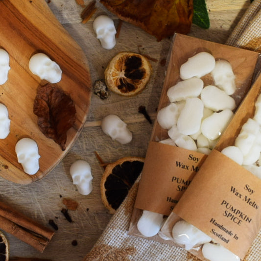 Mini Skulls Pumpkin Spice Soy Wax Melts
