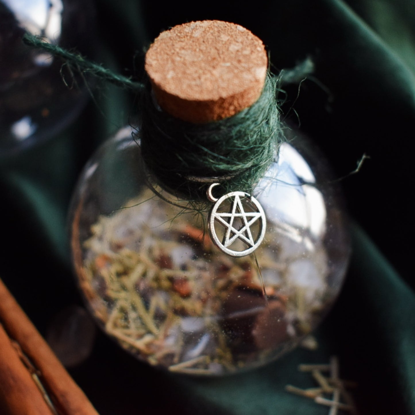 Yule Spell Potion Bottle