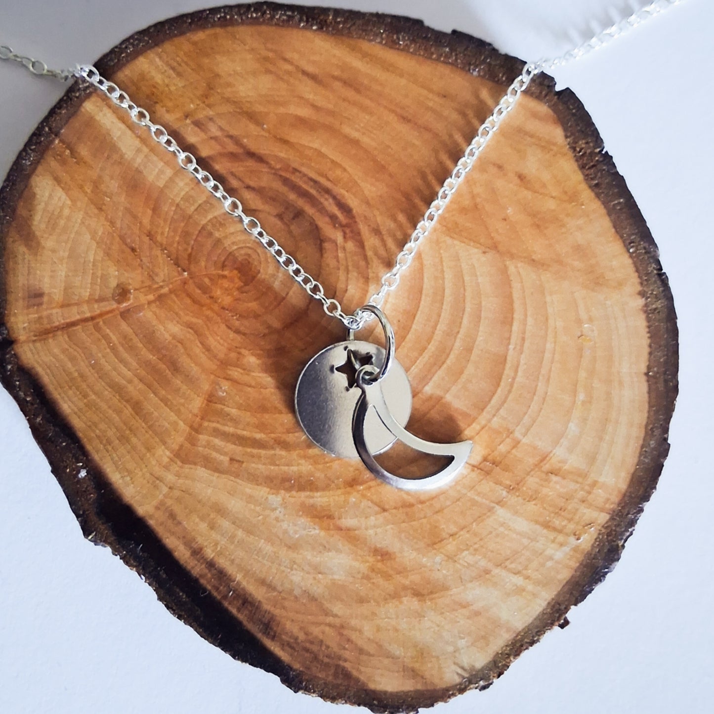Moon Circle Pendant